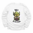 100 Book Goblin Cute Book Reader And Library Lover Youth Long Sleeve Tee