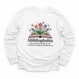 Abibliophobia Noun The Fear Of Running Out Of Books To Read Youth Long Sleeve Tee