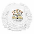 Abibliophobia Wildflower Reading Bookworm Book Reader Youth Long Sleeve Tee