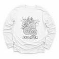 Adult Coloring Book Namaste Yoga Flowers Youth Long Sleeve Tee Adult Coloring Book Namaste Yoga Flowers Youth Long Sleeve Tee