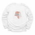 Anti-Social Book Club Reader Books & Coffee Dark Academia Premium Tri-Blend Youth Long Sleeve Tee