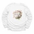 Barely Tolerable Book Lover Bookish Floral Bookworm Youth Long Sleeve Tee