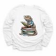 Bearded Dragon Reading Books Matching Bookworm Librarian Youth Long Sleeve Tee