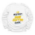 Best Book Editor Job Occupation Premium Tri-Blend Youth Long Sleeve Tee Best Book Editor Job Occupation Premium Tri-Blend Youth Long Sleeve Tee