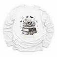 Boo Skeleton Skull Books Halloween Women School Teacher Kid Premium Youth Long Sleeve Tee Boo Skeleton Skull Books Halloween Women School Teacher Kid Premium Youth Long Sleeve Tee