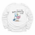 This Is My Book Character Costume I Pigeon Reading Tee Youth Long Sleeve Tee