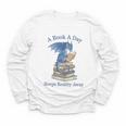 A Book A Day Keeps Reality Away Premium Tri-Blend Youth Long Sleeve Tee