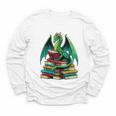 Book Dragon Reading Books Youth Long Sleeve Tee