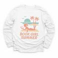 Book Girl Summer Book Reading Retro Sunset Youth Long Sleeve Tee Book Girl Summer Book Reading Retro Sunset Youth Long Sleeve Tee