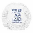 Book Girl Summer Youth Long Sleeve Tee