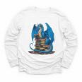 Book Lover Bookworm Reading Books Dragon Premium Tri-Blend Youth Long Sleeve Tee