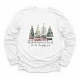 My Book Preference Has Me On The Naughty List Christmas Tree Youth Long Sleeve Tee