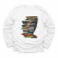 Book Women Graphic Art Colorful Eyes Youth Long Sleeve Tee Book Women Graphic Art Colorful Eyes Youth Long Sleeve Tee