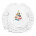 All Booked For Christmas Book Christmas Book Lover Librarian Youth Long Sleeve Tee