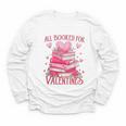 All Booked For Valentine Books Lover Teacher Floral Youth Long Sleeve Tee All Booked For Valentine Books Lover Teacher Floral Youth Long Sleeve Tee