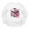 All Booked For Valentine's Teacher Coquette Bow Coffee Book Youth Long Sleeve Tee All Booked For Valentine's Teacher Coquette Bow Coffee Book Youth Long Sleeve Tee