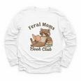 Bookish Feral Moms Book Club Raccoon Mother's Day Bookworm Youth Long Sleeve Tee