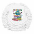 Books It's Okay To Be Kind Yellow Mental Health Day Kids Youth Long Sleeve Tee