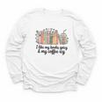 I Like My Books Spicy & My Coffee Icy Lover Bookworm Youth Long Sleeve Tee