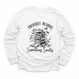 Bookworm Smutt Probably Reading Something Smutty Reader Youth Long Sleeve Tee Bookworm Smutt Probably Reading Something Smutty Reader Youth Long Sleeve Tee