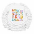 Born To Read Books Forced To Read Emails Reader Librarian Premium Youth Long Sleeve Tee Born To Read Books Forced To Read Emails Reader Librarian Premium Youth Long Sleeve Tee