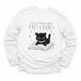 Cat Book For Women Life Is Better With Cats And Books Youth Long Sleeve Tee Cat Book For Women Life Is Better With Cats And Books Youth Long Sleeve Tee