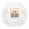 Cat Fall In Love With Reading Book Lover Autumn Youth Long Sleeve Tee