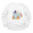 Cat Reading a Romance BookI Like My Books Extra Spicy Youth Long Sleeve Tee