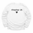 Chapter 25 Book Lovers Readers & Authors 25th Birthday Youth Long Sleeve Tee Chapter 25 Book Lovers Readers & Authors 25th Birthday Youth Long Sleeve Tee