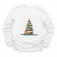 Christmas Tree Of Books Holiday Youth Long Sleeve Tee