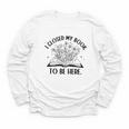 I Closed My Book To Be Here Book Lover Floral Reading Woman Youth Long Sleeve Tee I Closed My Book To Be Here Book Lover Floral Reading Woman Youth Long Sleeve Tee