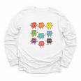 Color Our World Book Lover Reading Bookworm Reader Youth Long Sleeve Tee