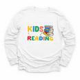 All The-Cool Kids Are Reading Teacher Book Lover Librarian Premium Youth Long Sleeve Tee