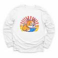 Corgi Dog Reading Book Book Lover Dog Lover Youth Long Sleeve Tee