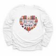 Cute Just A Girl Who Loves Books Heart Shape Reader Youth Long Sleeve Tee