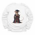 Cute Mouse Reading Book Graduation Youth Long Sleeve Tee Cute Mouse Reading Book Graduation Youth Long Sleeve Tee