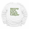 Defend Your Local Public Library For Book Lovers Youth Long Sleeve Tee Defend Your Local Public Library For Book Lovers Youth Long Sleeve Tee
