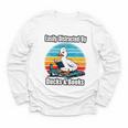 Ducks Books Lover Easily Distracted By Ducks & Books Youth Long Sleeve Tee