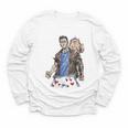 Dungeon Crawler Carl Sketchbook Princess Donut And Carl Book Youth Long Sleeve Tee