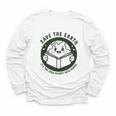 Earth Day 2025 Save Earth It´s Only Planet With Books Reader Youth Long Sleeve Tee