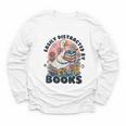 Easily Distracted By Books Read Goose Lover Bookworm Reading Youth Long Sleeve Tee