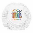 Equal Rights Book Flower Equality Peace Love Kindness Book Youth Long Sleeve Tee Equal Rights Book Flower Equality Peace Love Kindness Book Youth Long Sleeve Tee