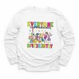 Everyone Communicates Differently Book Teacher Outfit Youth Long Sleeve Tee
