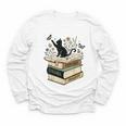 Fantasy Drama Tragedy Cat Book Lover Reading Humor Youth Long Sleeve Tee Fantasy Drama Tragedy Cat Book Lover Reading Humor Youth Long Sleeve Tee