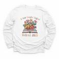Floral Book Officially Retired 2025 A New Chapter Begins Youth Long Sleeve Tee Floral Book Officially Retired 2025 A New Chapter Begins Youth Long Sleeve Tee