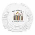 My Weekend Is Fully Booked Cozy Bookish Youth Long Sleeve Tee My Weekend Is Fully Booked Cozy Bookish Youth Long Sleeve Tee