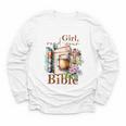Girl Read Your Bible Christian Faith Jesus Book Youth Long Sleeve Tee Girl Read Your Bible Christian Faith Jesus Book Youth Long Sleeve Tee