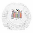 God Says I Am Floral Book Cute Christian Girl Teen Religious Youth Long Sleeve Tee God Says I Am Floral Book Cute Christian Girl Teen Religious Youth Long Sleeve Tee