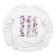 Halloween Pink Ghost Read More Books Spooky Boo Teacher Kids Youth Long Sleeve Tee