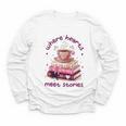 Where Hearts Groovy Meet Stories Coffee Books Valentines Day Youth Long Sleeve Tee Where Hearts Groovy Meet Stories Coffee Books Valentines Day Youth Long Sleeve Tee